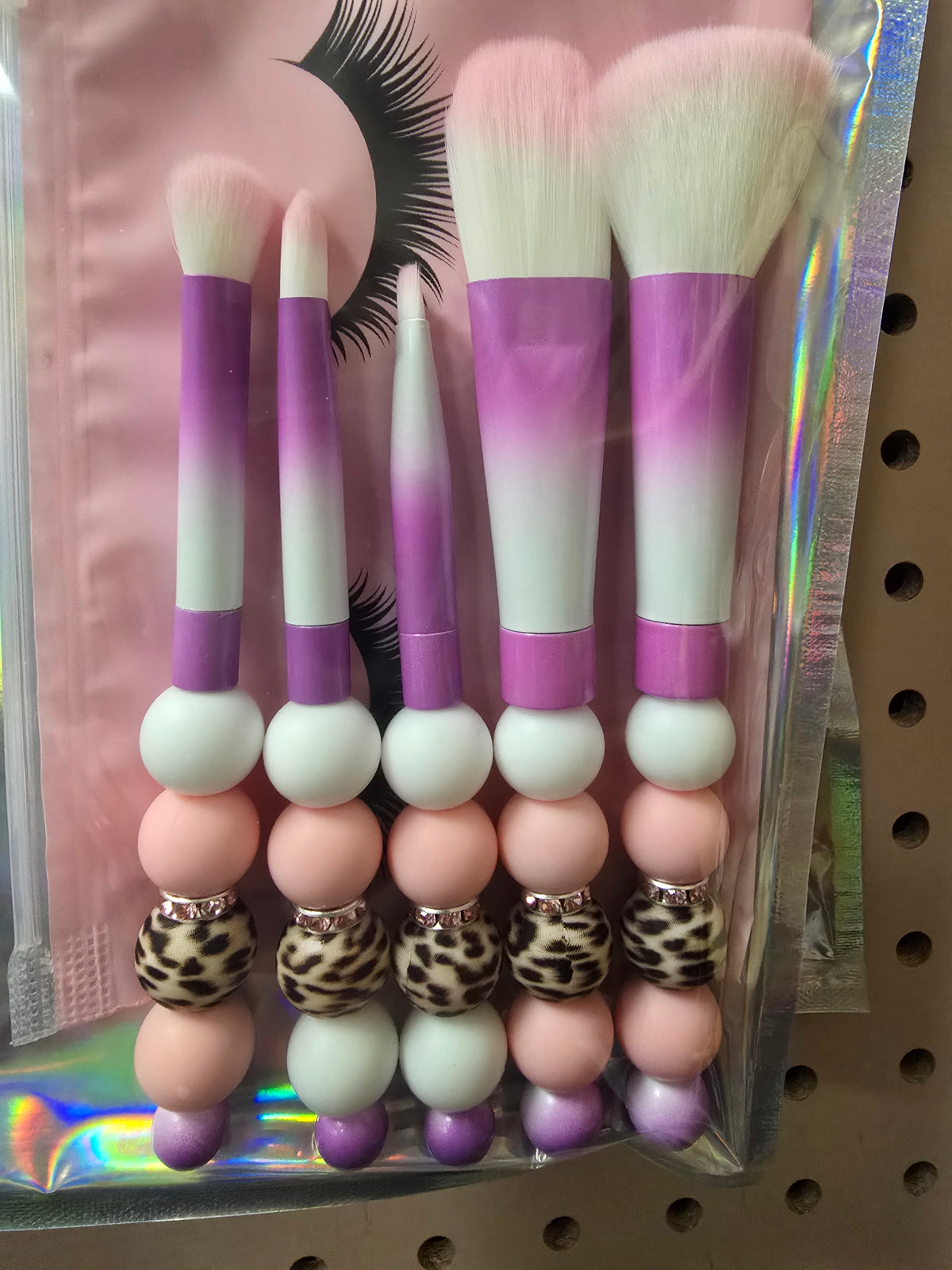 Beaded Makeup Brushes