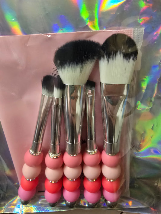 Beaded Makeup Brushes