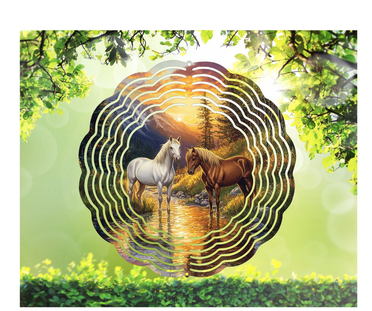 Horse Wind Spinner