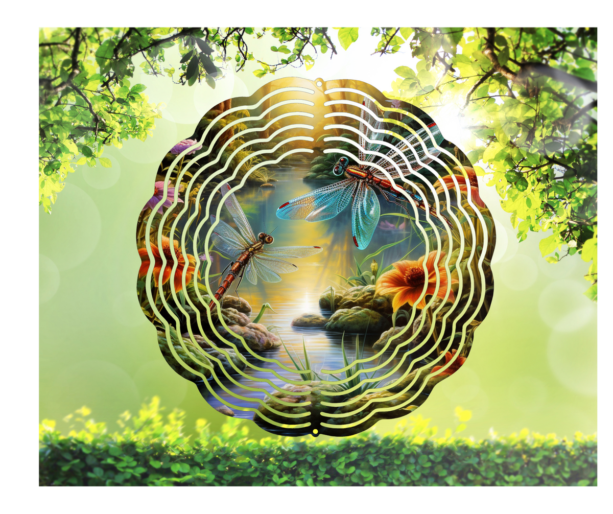 Dragonfly Wind Spinner
