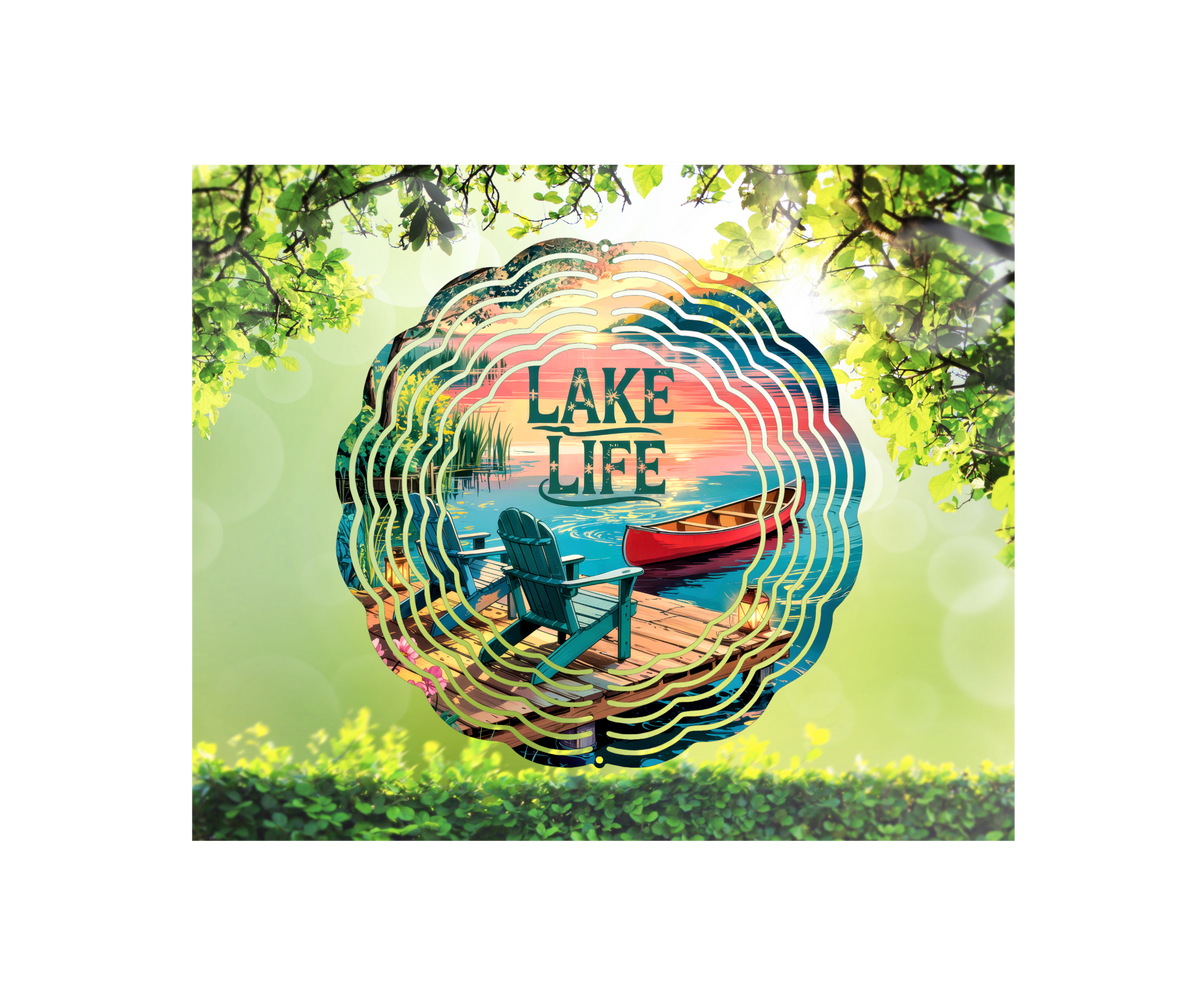Lake Life Wind Spinner