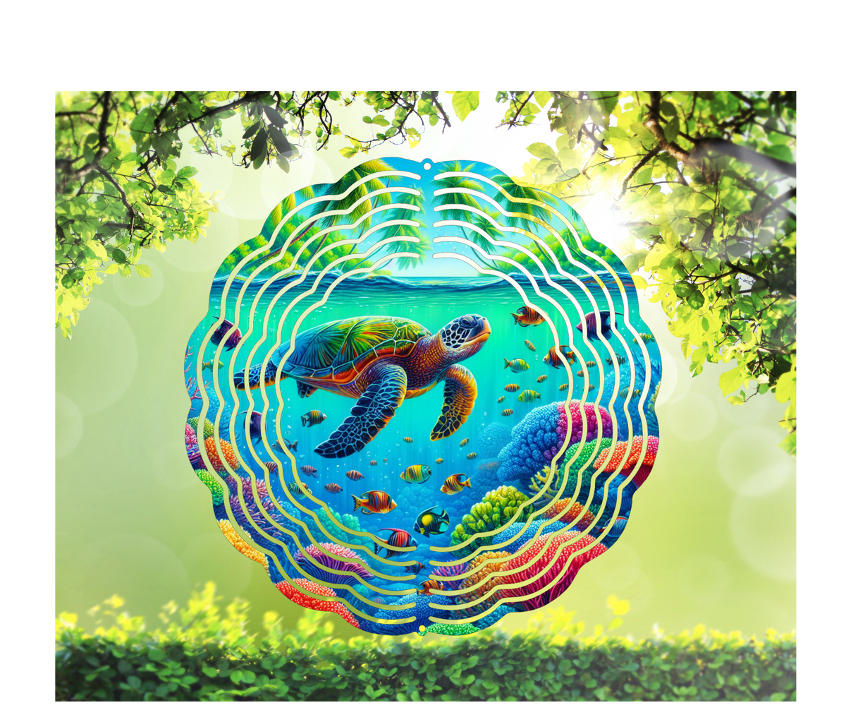 Turtle Wind Spinner